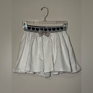 Lola + The Boys SPARKLE BOW CHARM SKIRT size 10